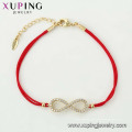 75584 xuping último diseño simple elegante pulsera lindo para niñas en China por mayor